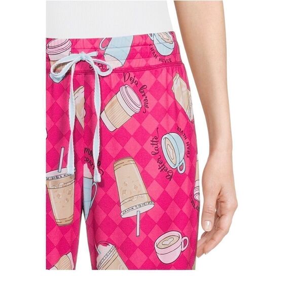 Plus Womens 3X Mocha Joggers - Picture 2 of 2